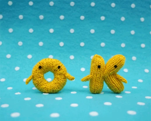 two letters jumping up

