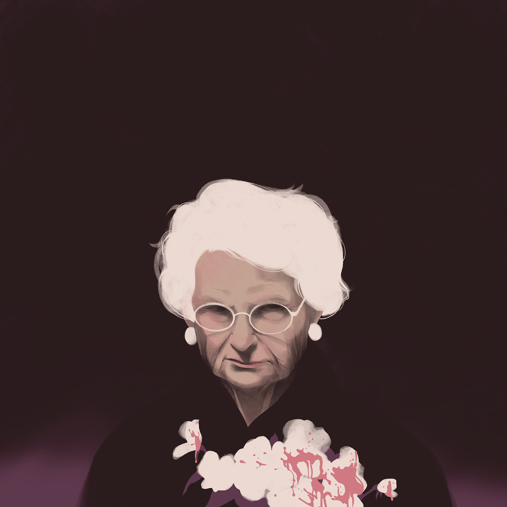 Portrait of Italian senator Liliana Segre, survivor of Shoah