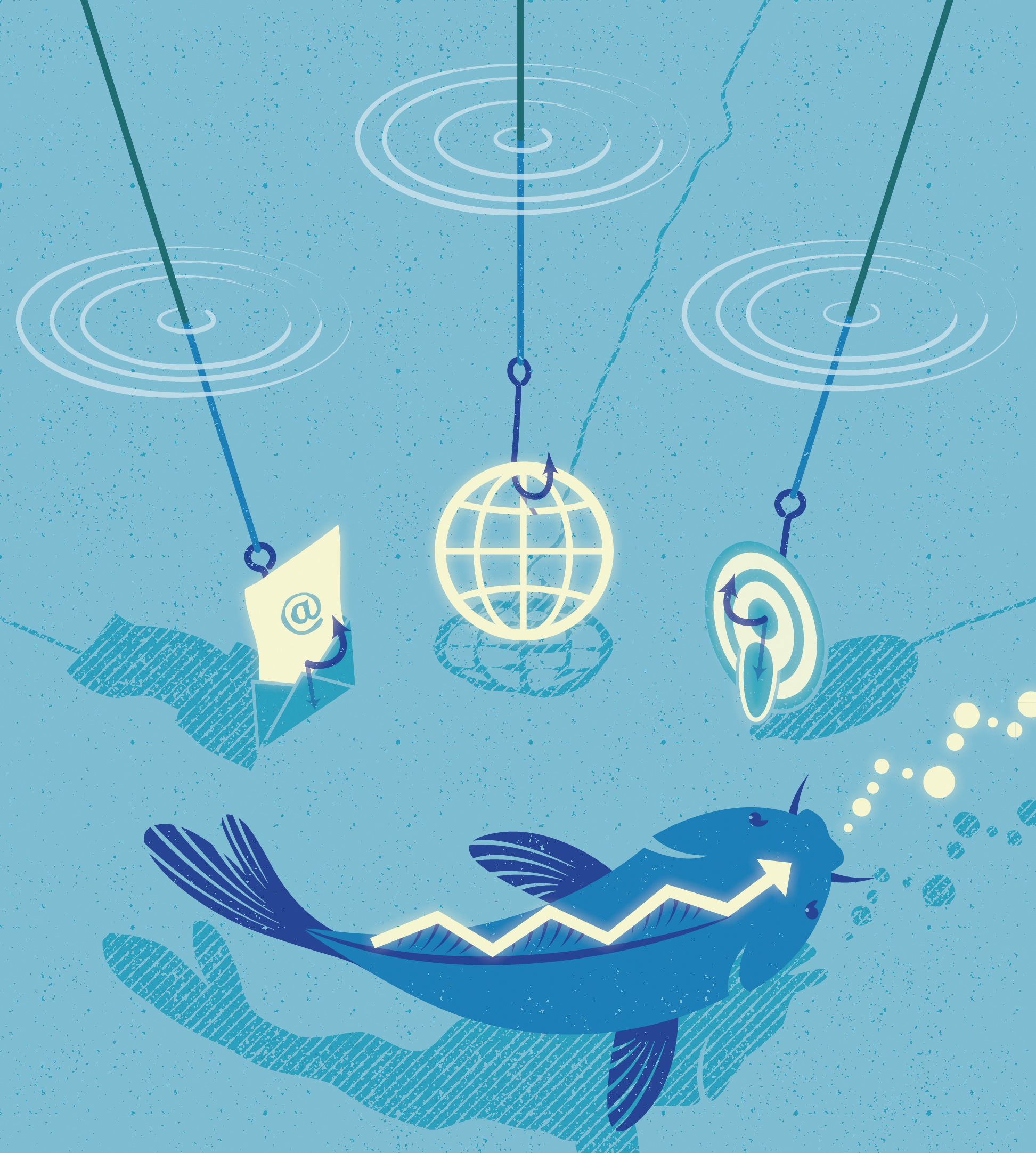 Editorial digital illustration, Where to Find New Investments.