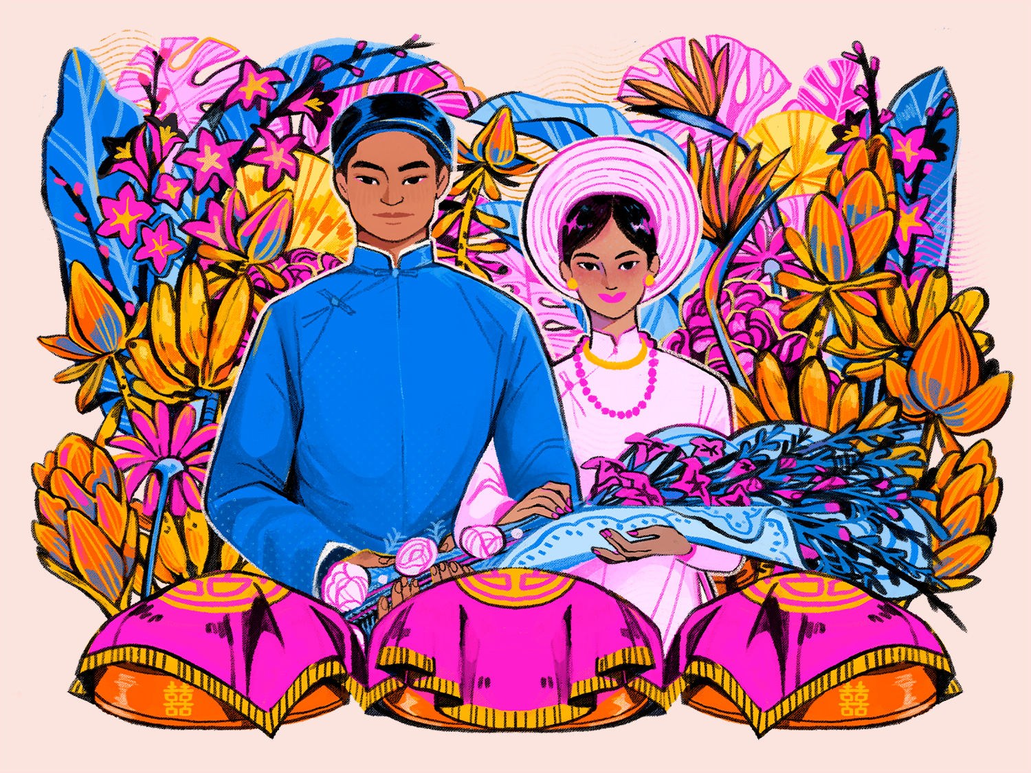 Wedding illustration