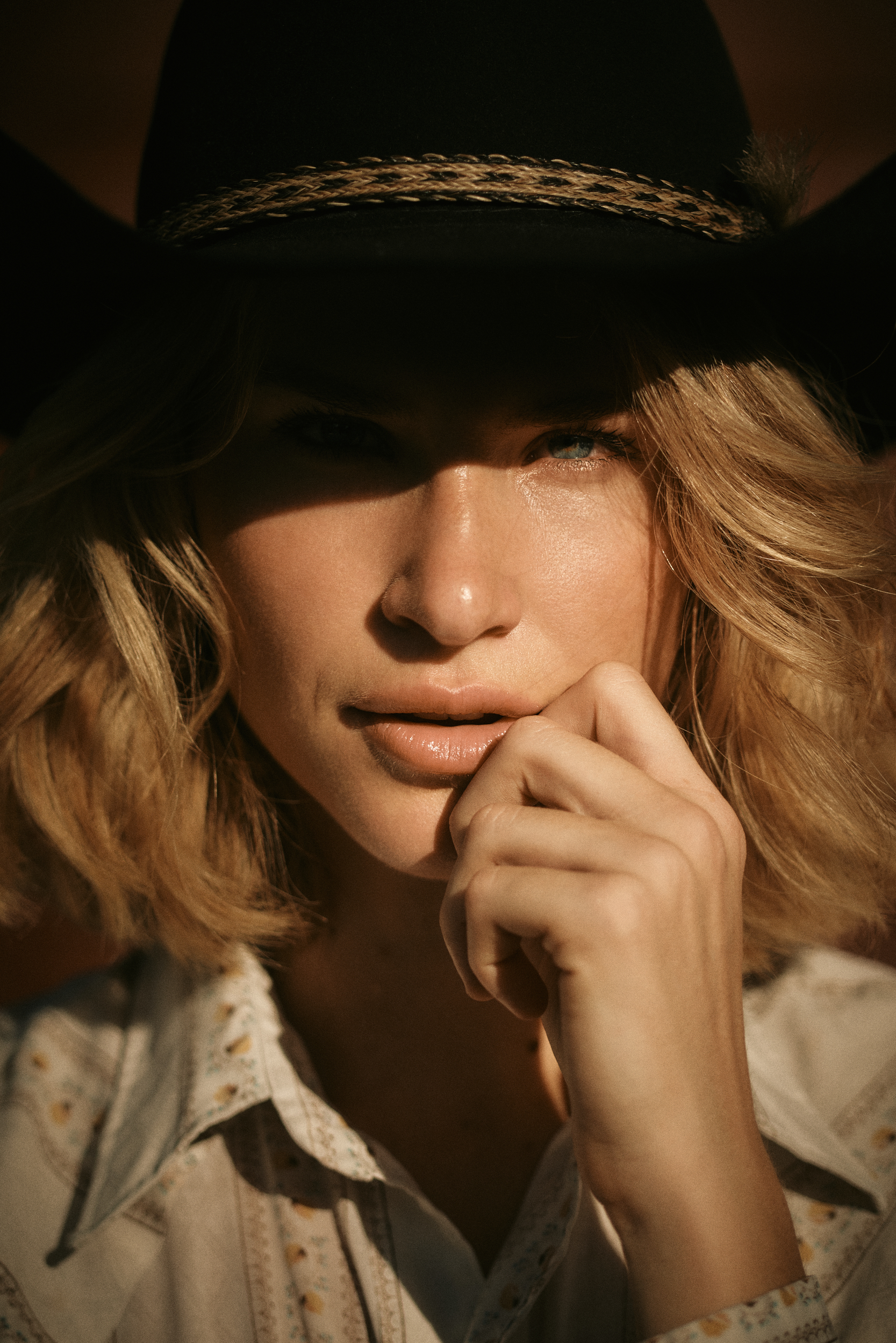 Portrait created for a western inspired personal project
