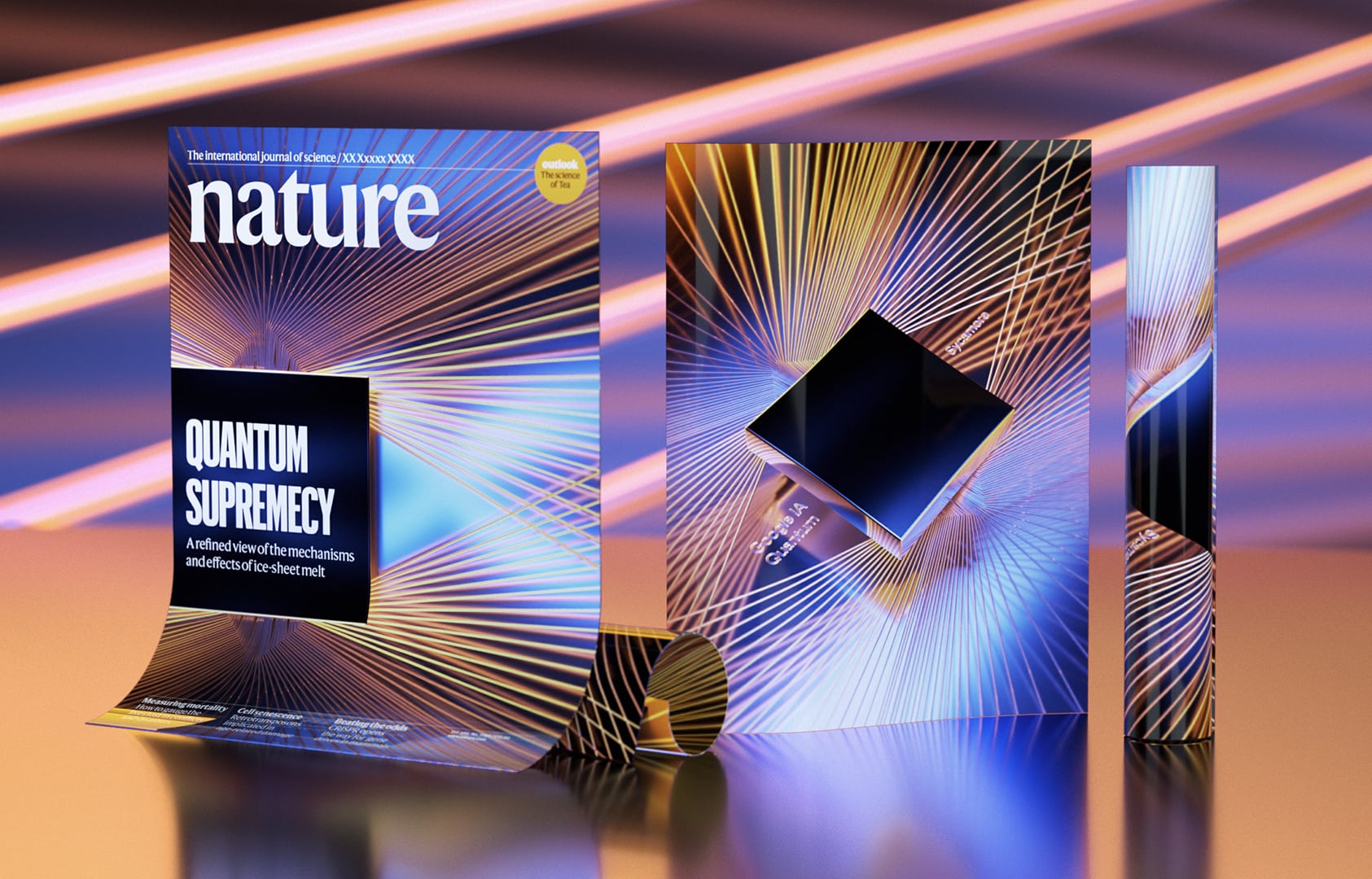 3D modelled illustration for Nature Journal