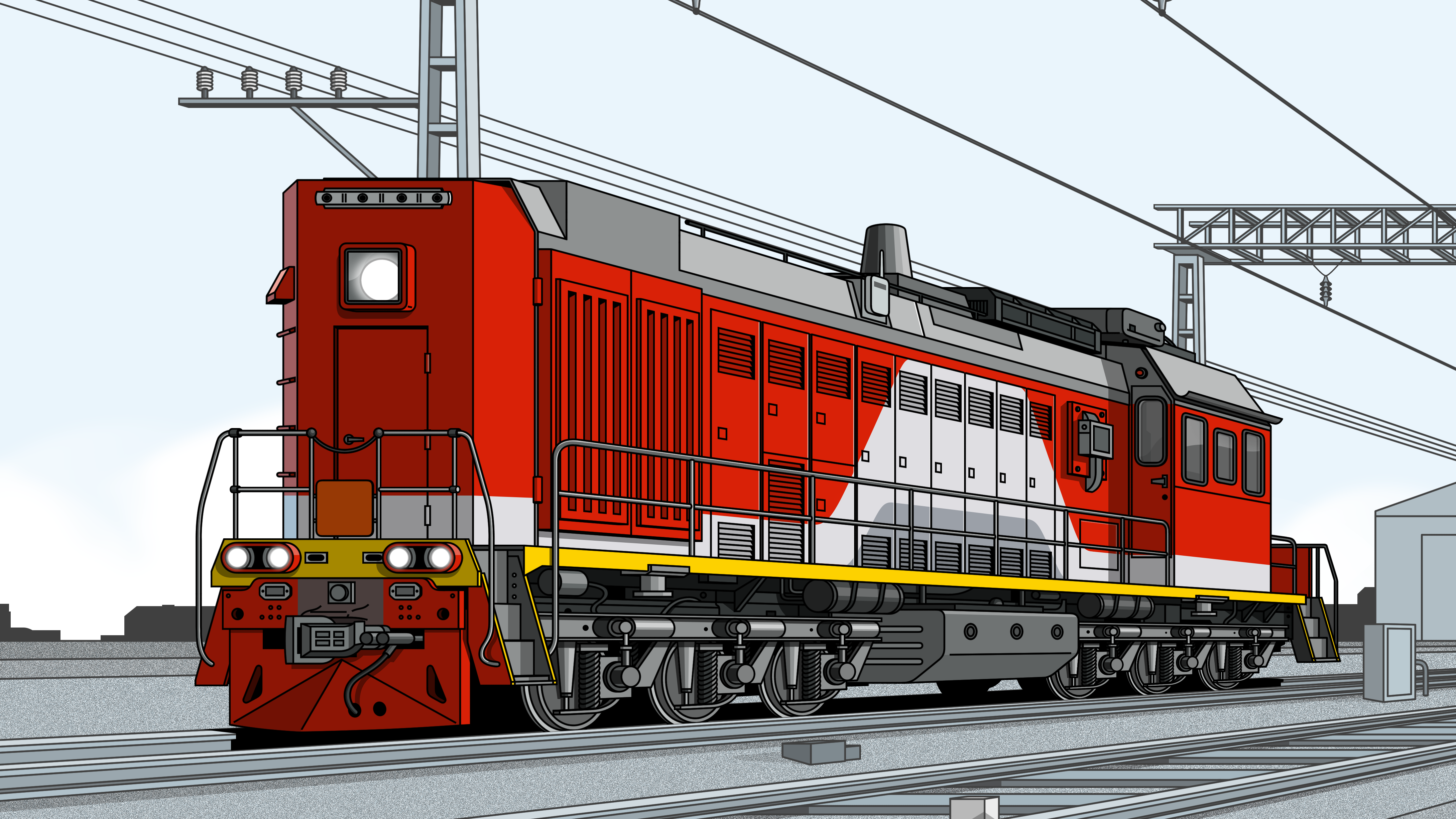 ТЭМ18_Diesel locomotive