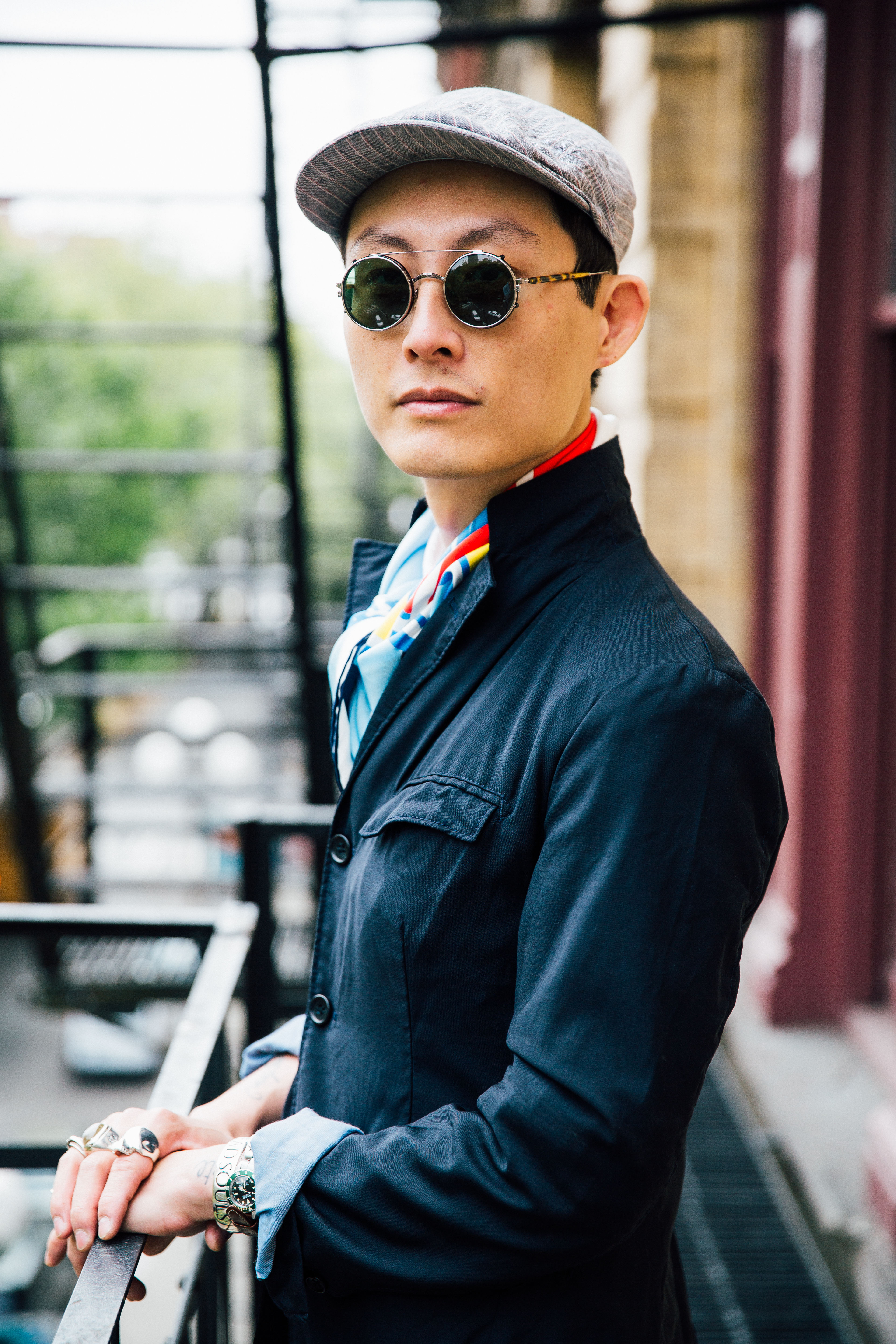 Portrait of Xin Wong for City Arts Magazine