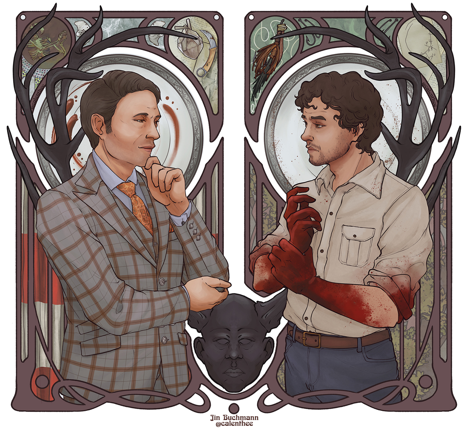 Hannibal and Will Grahm